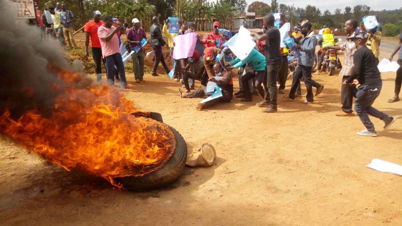Kiagu Ward Protests