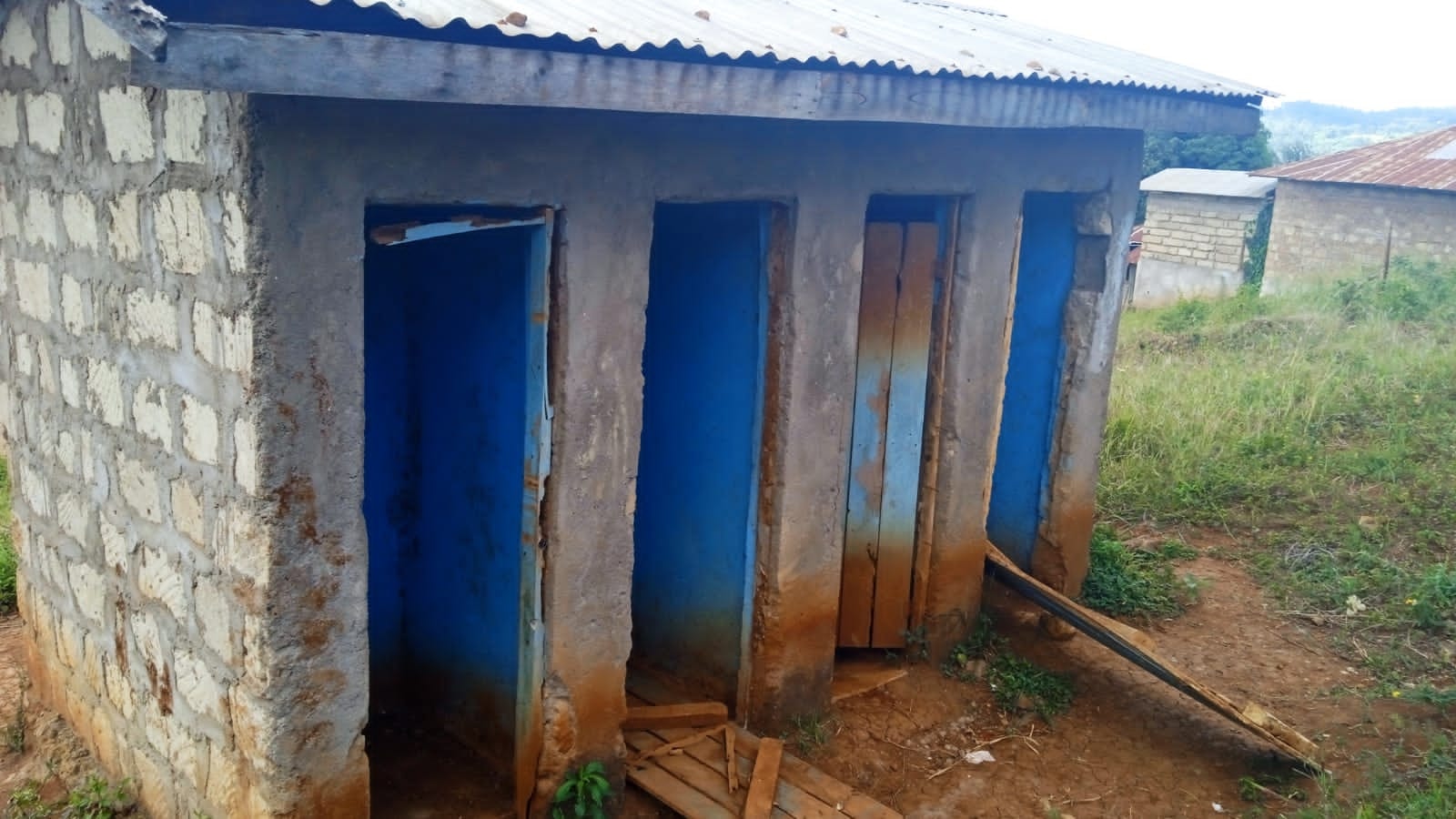 CDF Toilets at Ntani Primary School